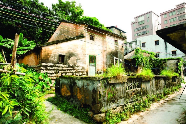严尚民故居全景。