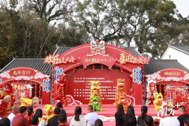 仁化河富村“村晚”录制完成，春节期间将与全国观众见面