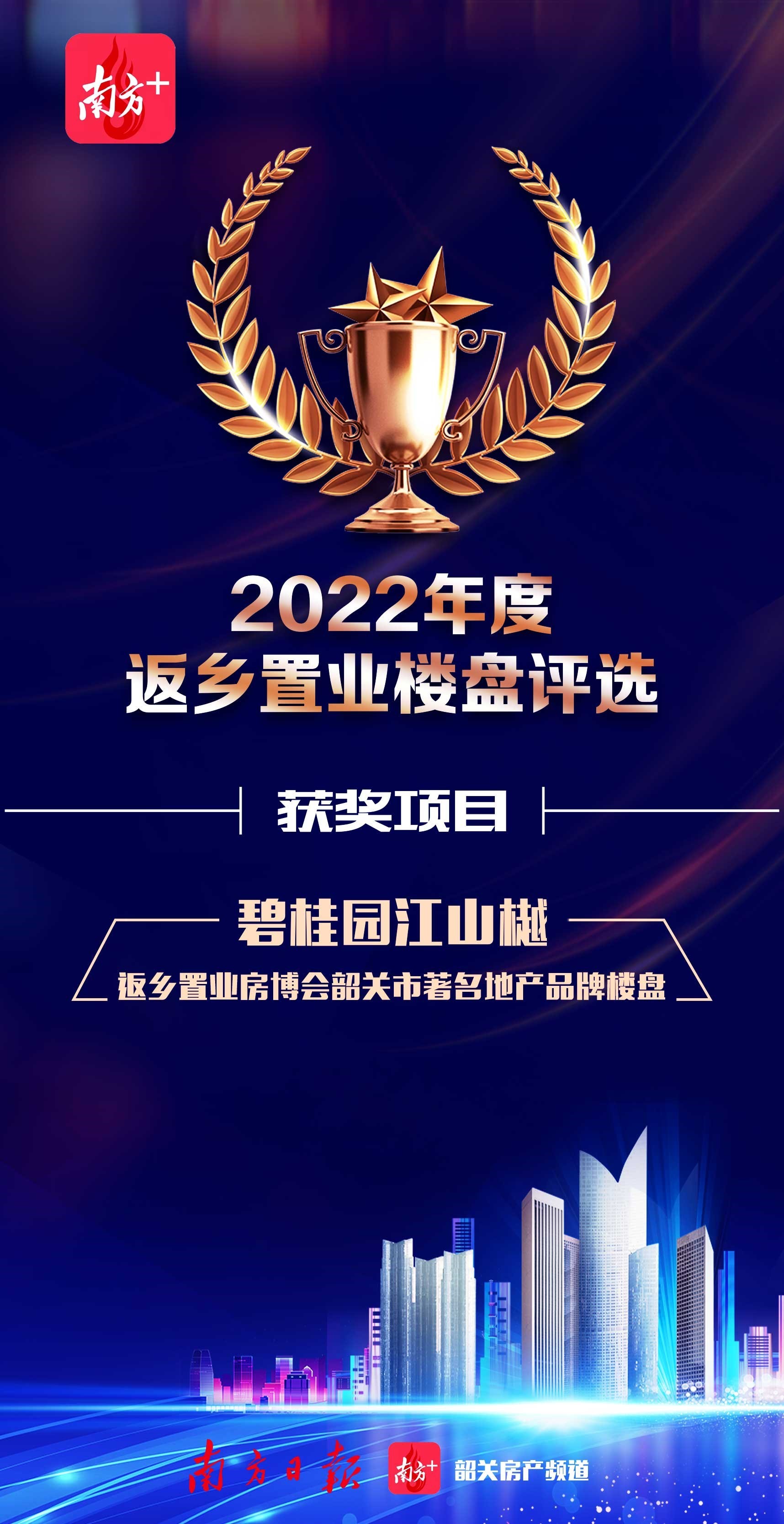 返乡置业房博会韶关市著名地产品牌楼盘——碧桂园江山樾。