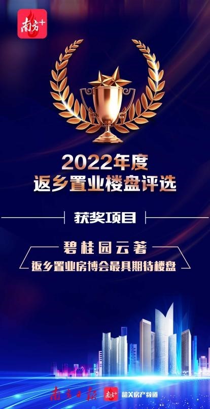 返乡置业房博会最具期待楼盘——碧桂园云著。