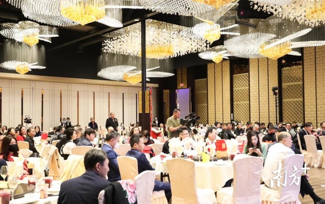 2022北美预制菜品鉴会现场。