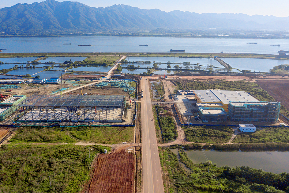 肇庆新区临港产业园基础设施工程建设项目节后迅速复工