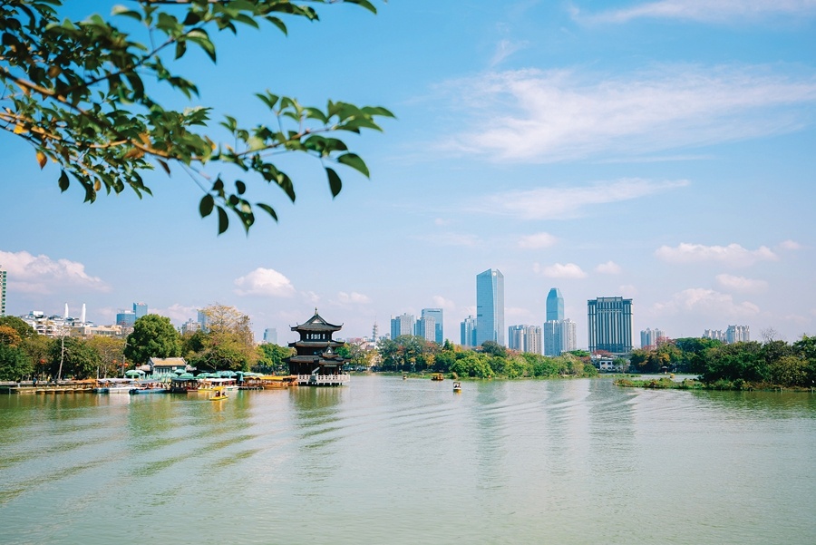 惠州城市面貌日新月异。