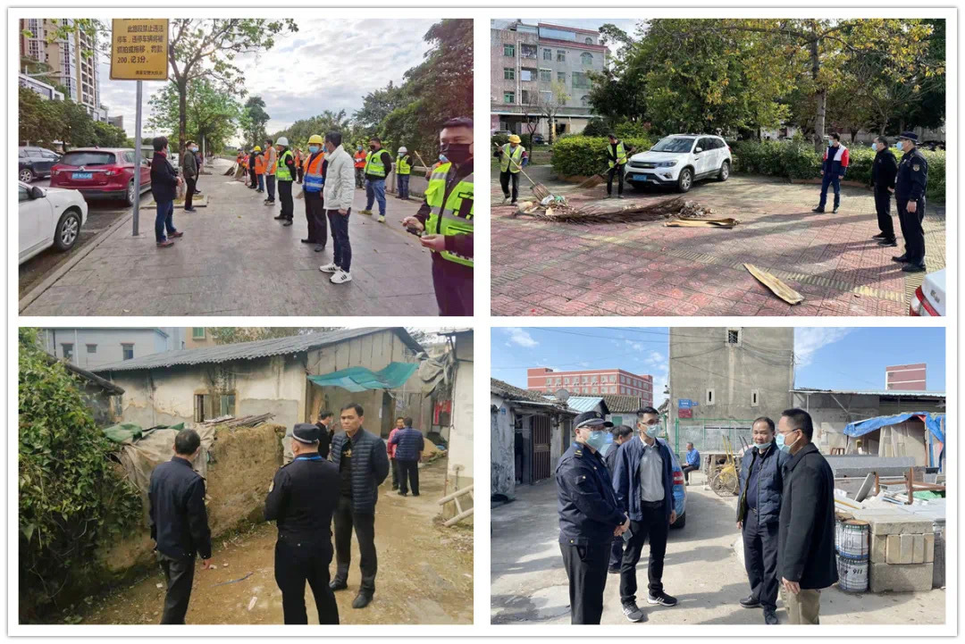 2月14日，清溪镇迅速组织城管系统、农林水务局等相关部门在居民、上元、浮岗、荔横等4个村（社区）开展城乡环境卫生整治攻坚行动，打响了节后人居环境整治“第一枪”。