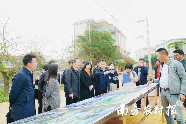 与会嘉宾参观调研西埠村