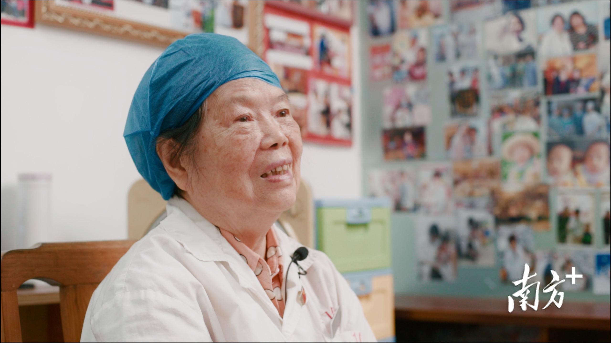 江门市妇幼保健院“老院长”朱坤仪。南方日报记者 张泳渝 摄 江门市妇幼保健院“老院长”朱坤仪。南方日报记者 张泳渝 摄