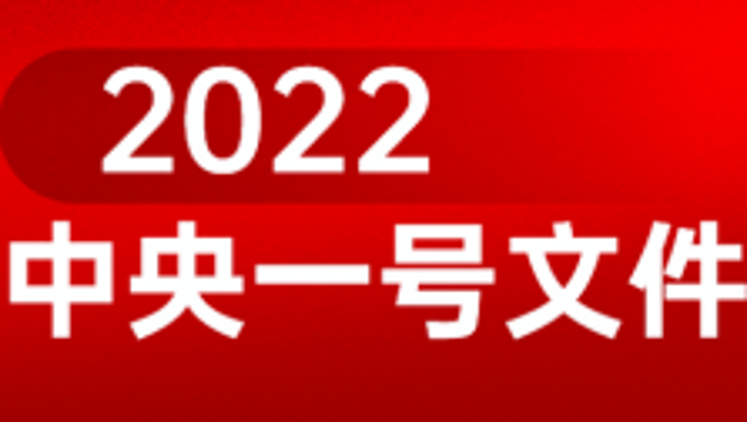 2022中央一号文件提出：稳定生猪基础产能，防止生产大起大落