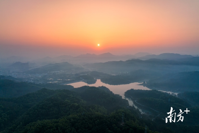 金钟水库新景点图片