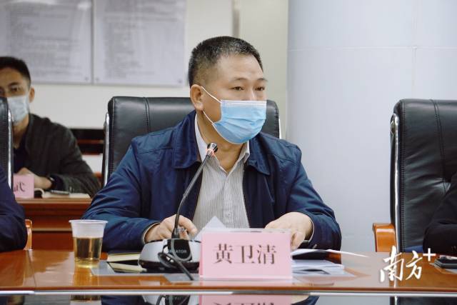 茂名市农业农村局副局长黄卫清。&nbsp; 南方农村报 马千里 摄