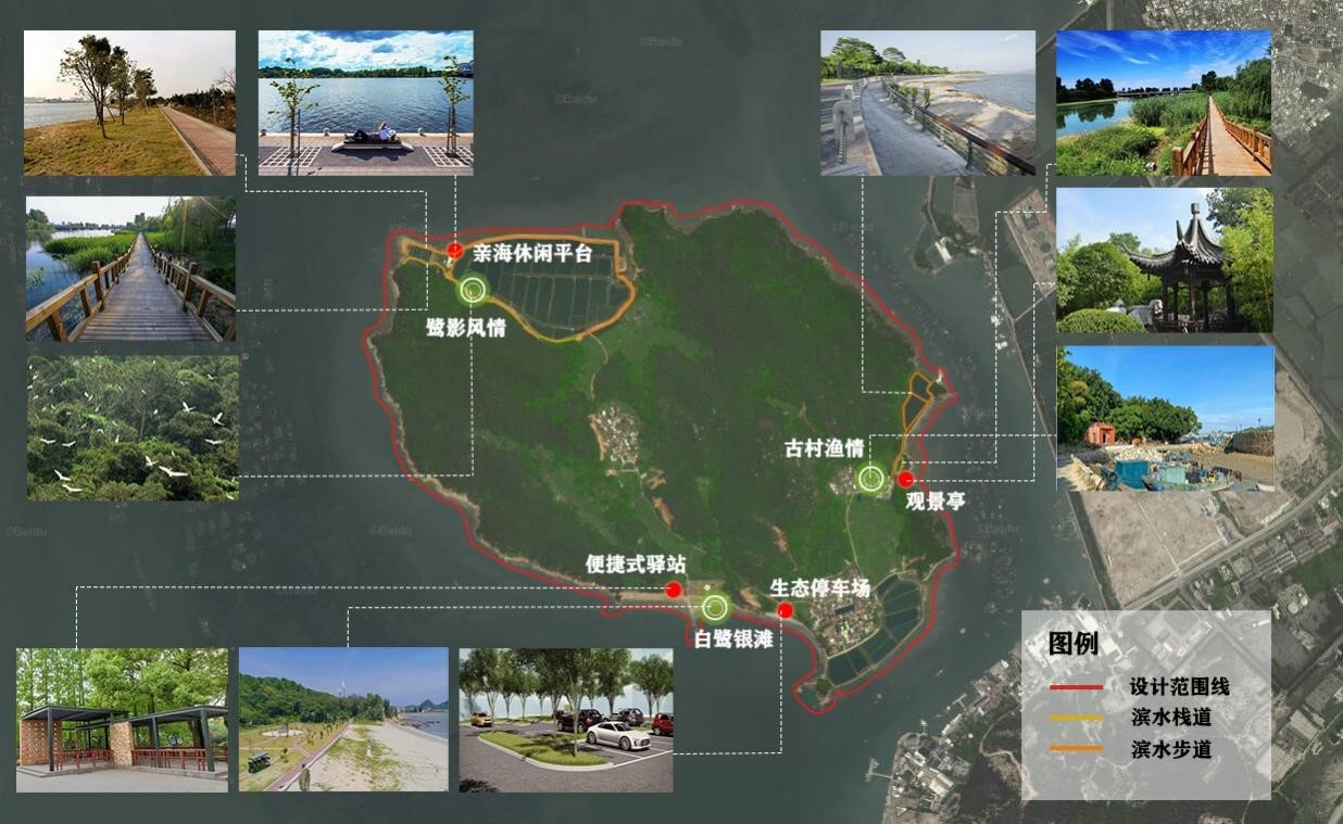 西澳岛碧道平面布置图。