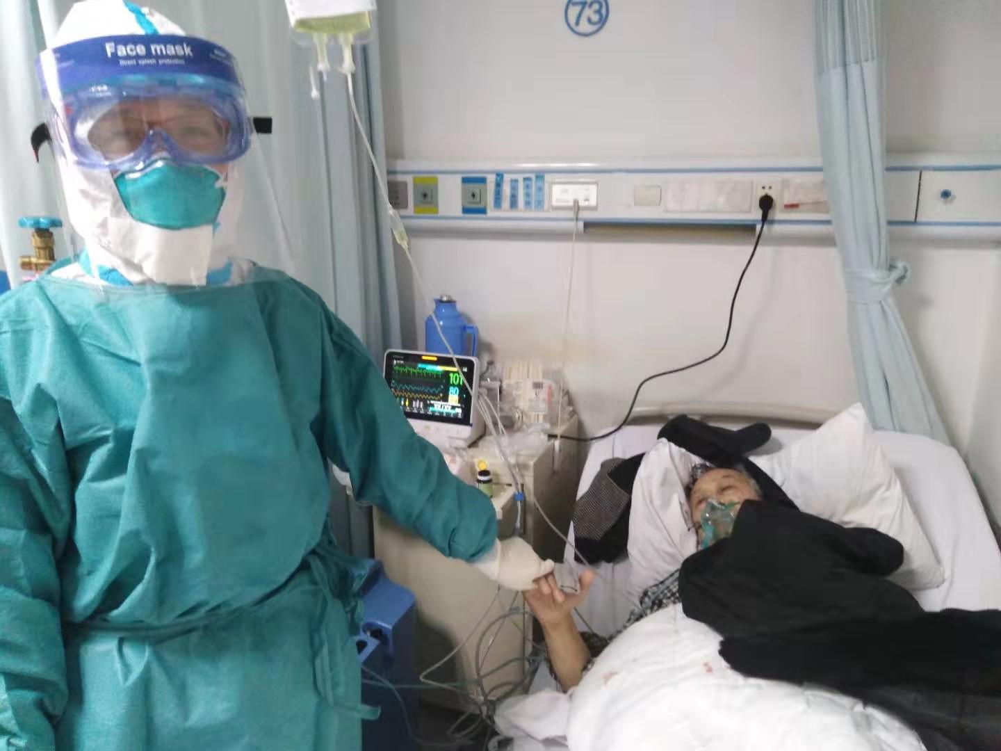 易慧在武汉抗疫