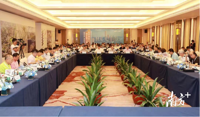 东莞市人民政府组织召开《东莞国际商务区规划校正方案》专家咨询会。 受访者供图