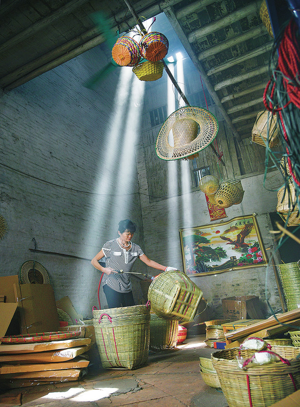 竹编人家(高要新桥) 温文琳 摄 竹编人家(高要新桥) 温文琳 摄