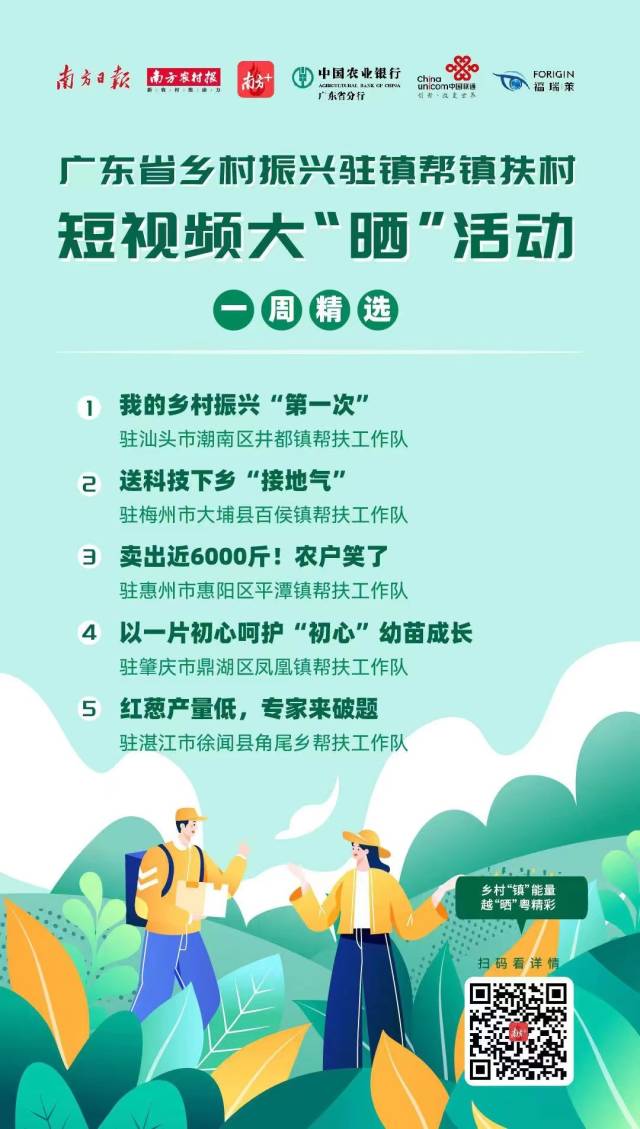我的乡村振兴“第一次”｜驻镇帮镇扶村短视频大“晒”一周精选⑤