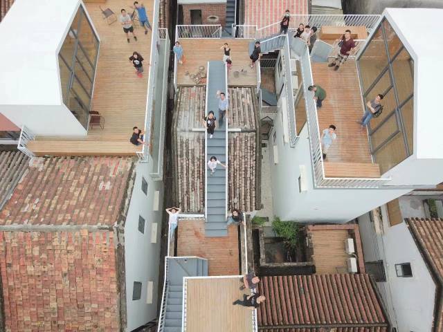 “竖梁社”团队大多为“90后”建筑设计师。