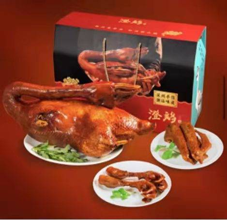“澄鹅狮头鹅礼盒”卤汁浓香，肉质嫩滑饱满，风味独特。