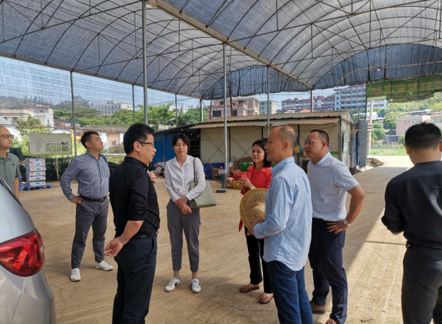 专家团在乐得鲜公司考察交流。