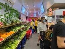 广州八大民生用品量足价稳，白云区重点区域设53个临时供应点