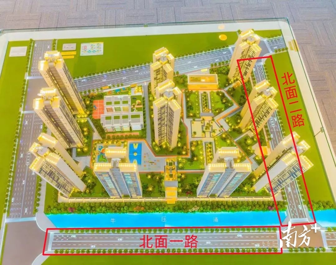 威远岛安置房配套路