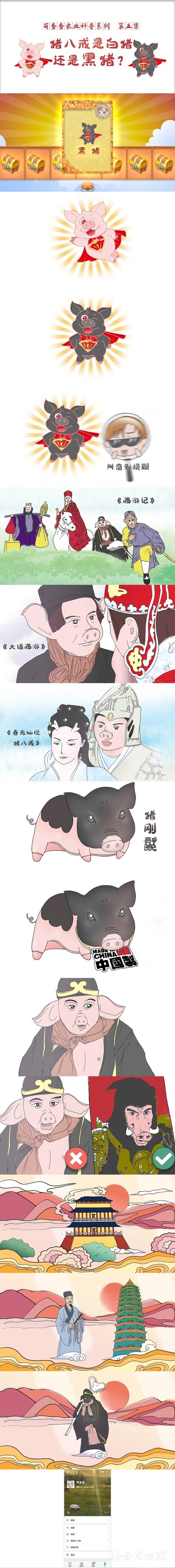 猪八戒是白猪还是黑猪？｜萌查查⑤