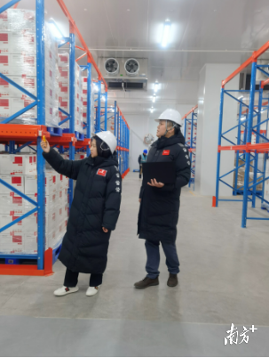 人保财险员工勘查科兴生物制品的新冠疫苗冷库风险