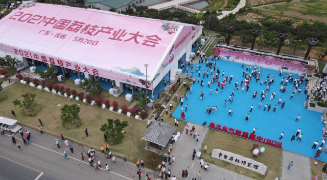 2021中国荔枝产业大会在茂名举行。