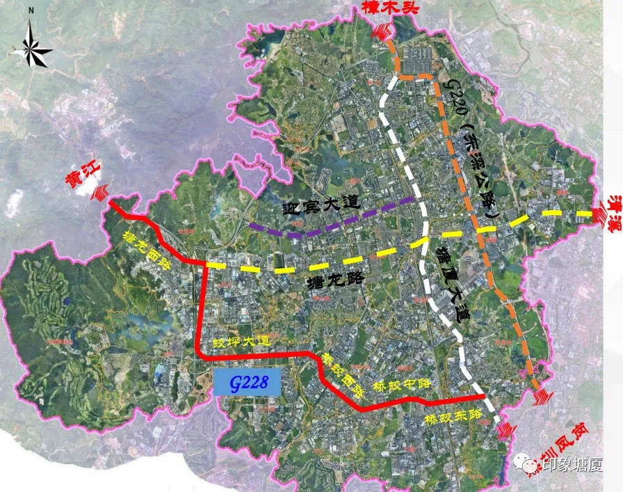 塘廈整治交通大動脈國道g228和g220安全隱患治理即將施工