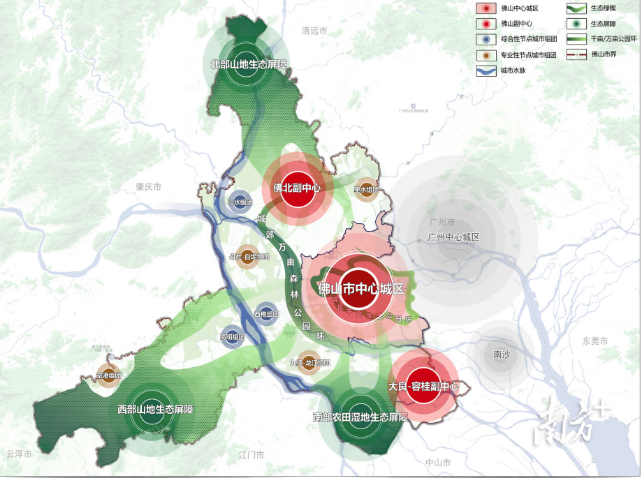 市域国土空间总体格局规划图.资料图片