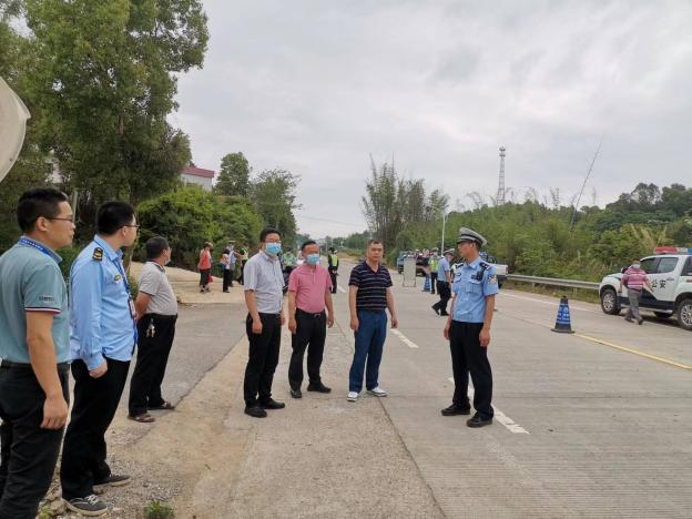 河源市县多部门联合执法检查活动