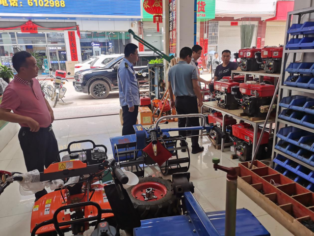 河源市县农机部门开展安全隐患排查活动