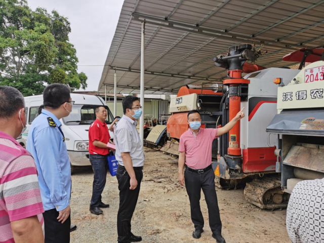河源市县农机部门开展安全隐患排查活动