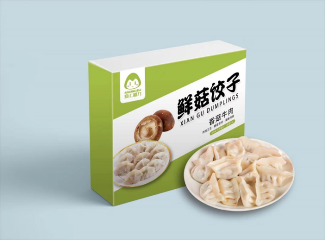 鲜菇饺子
