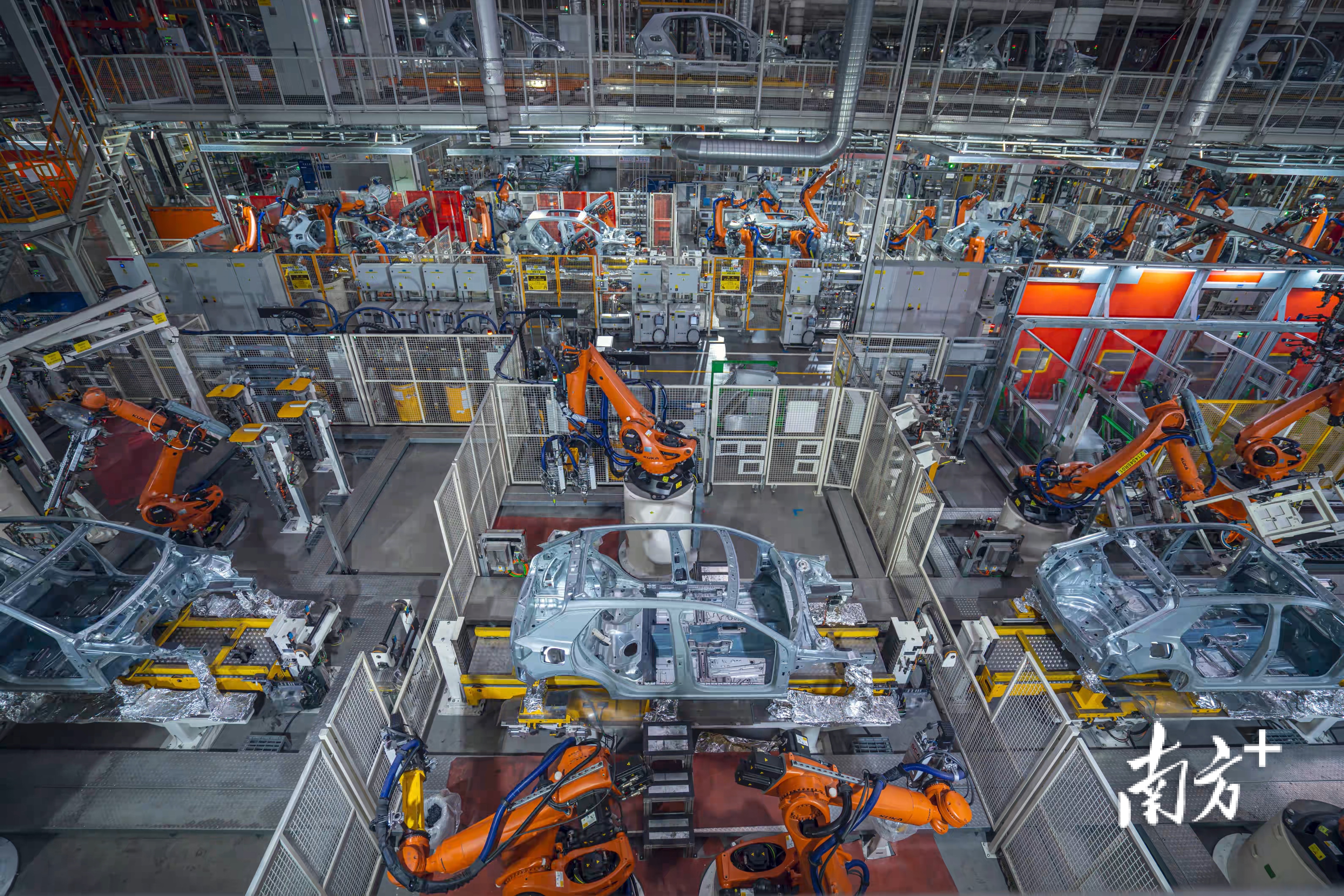 一汽-大众汽车有限公司佛山分公司生产线.受访企业供图