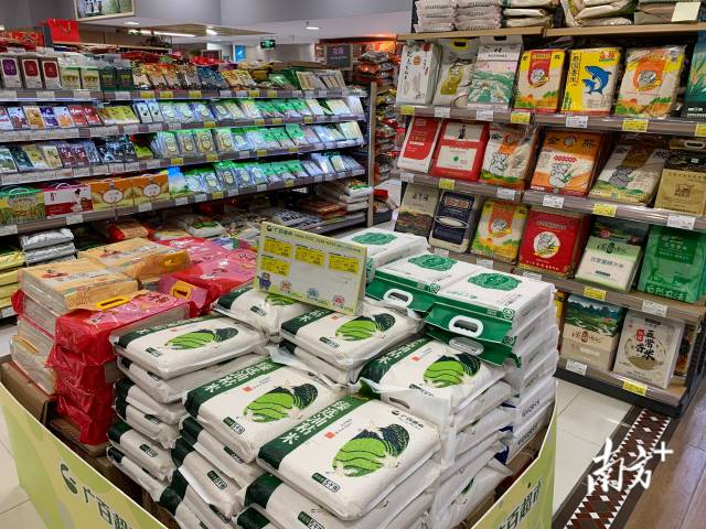 广州市场米面粮油价格稳定。