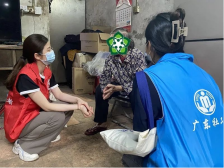 图集|东莞“双百蓝”守护困难群众安度强降雨天气