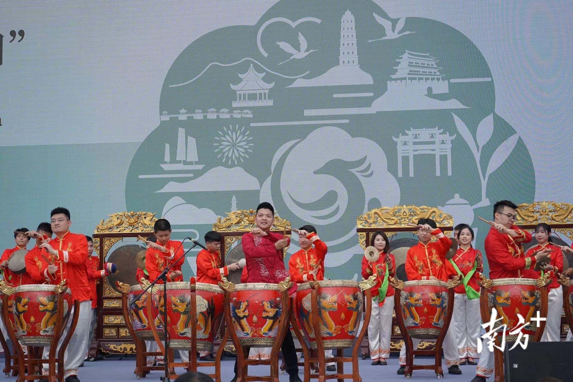 “国际茶日”开幕式现场。 “国际茶日”开幕式现场。