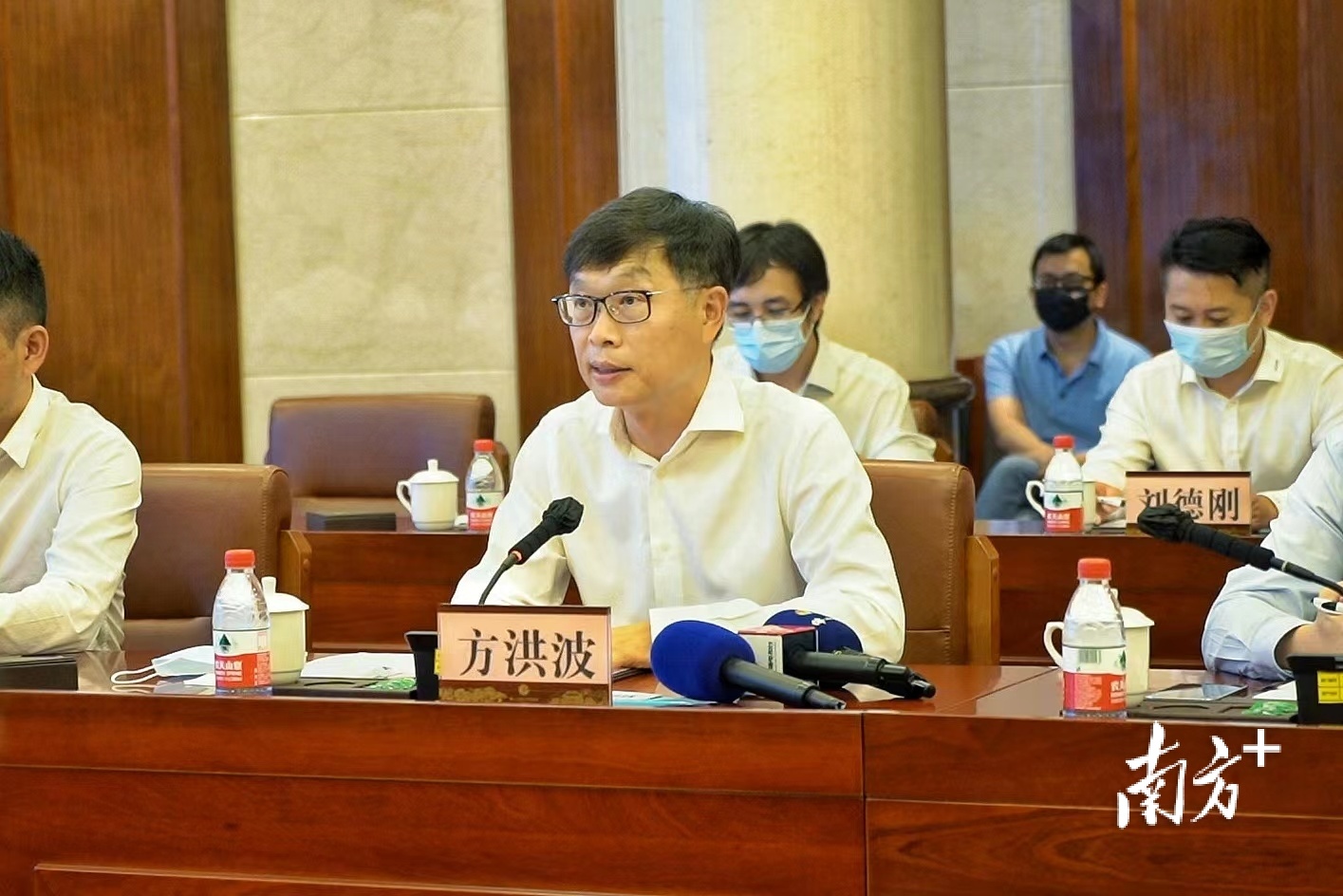 美的集团董事长兼总裁方洪波。南方+ 戴嘉信 拍摄 美的集团董事长兼总裁方洪波。南方+ 戴嘉信 拍摄