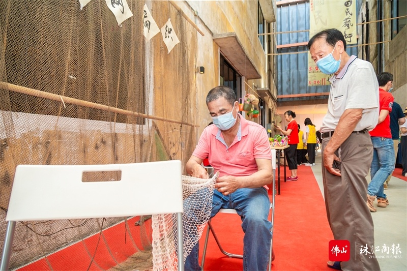 渔网手艺。 渔网手艺。