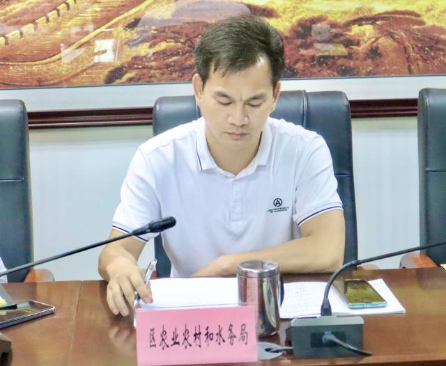 云安区农业农村和水务局副局长陈华杰