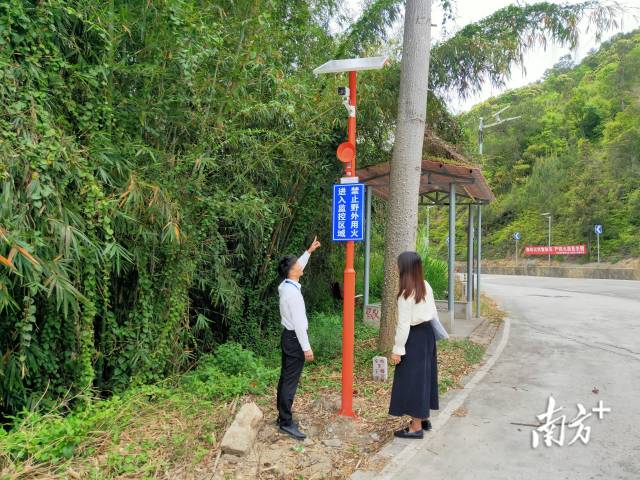 智慧杆组成“地网”驻立防护