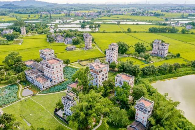江門開平市強(qiáng)亞村是首批“廣東省文化和旅游特色村”。圖源| 廣東經(jīng)濟(jì)科教頻道