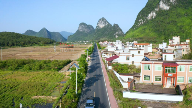 廣東“小桂林”示范帶-大竹山村沿線