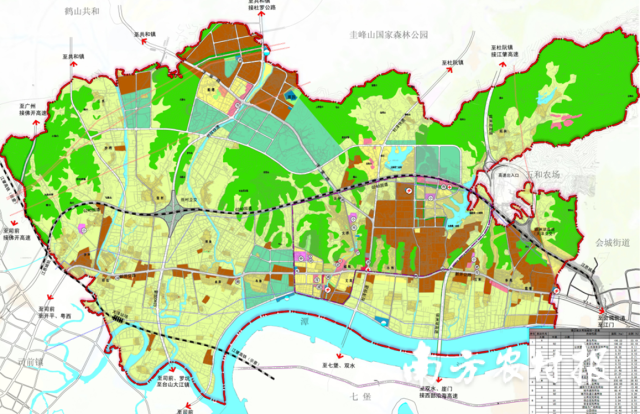 大泽镇乡村振兴示范带规划图。