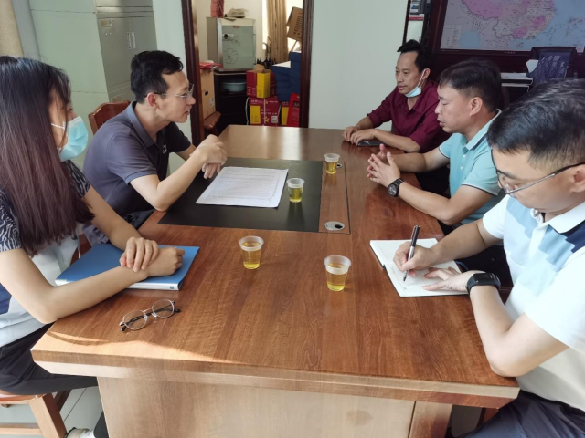 广东省农科院环艺所科技特派员赴阳春开展农村生活污水处理调研