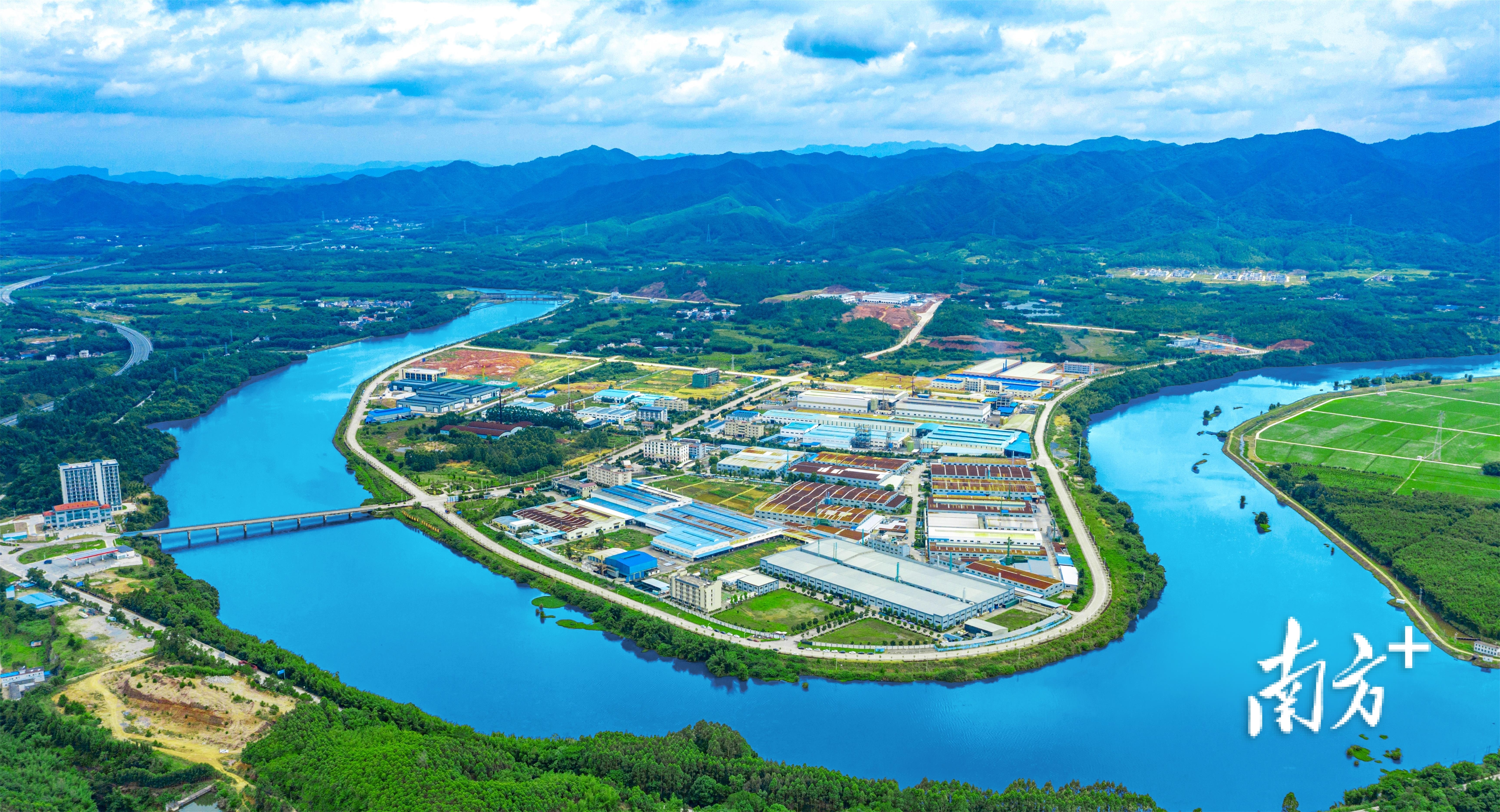 仁化产业转移工业园。邱其聪摄