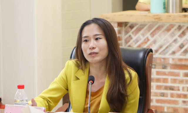 京东华南区公共事务副总监谢洁玫。 京东华南区公共事务副总监谢洁玫。