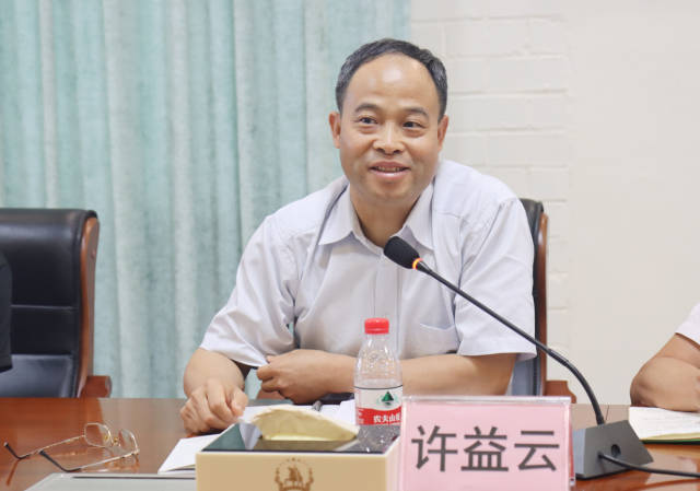 韶关市农业农村局副局长许益云。 韶关市农业农村局副局长许益云。