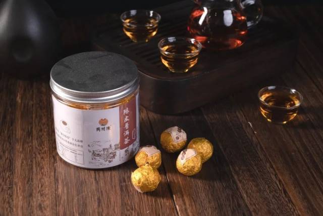 冈州陈陈皮普洱茶 冈州陈陈皮普洱茶