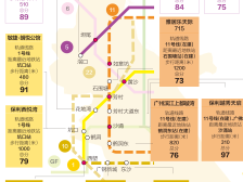 解码广州“轨道居住力”，轨道便利指数白鹅潭版发布