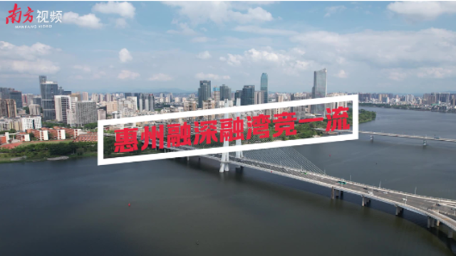 南方视频|惠州融深融湾竞一流